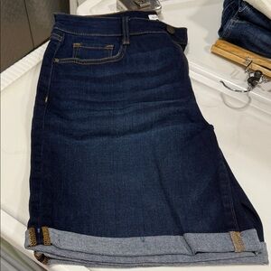 Dark Blue Bermuda Shorts
